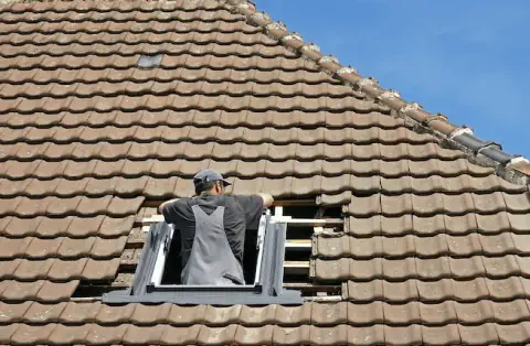 Pose de velux - Cornier